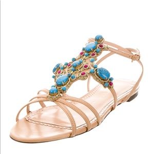 Charlotte Olympia Phoenix Strappy Gemstone Sandals